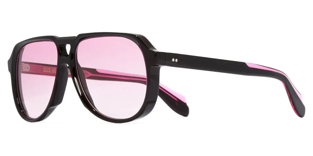 Cutler and Gross Sun 9782 01 Black on Pink - As Seen On Nicole Ari Parker