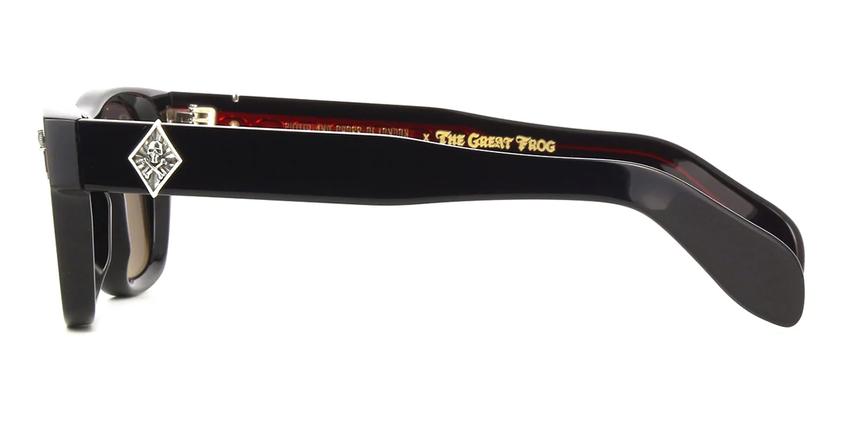 Cutler and Gross Sun X The Great Frog Phantom Lucky Diamond GFSN013 01 Black - As Seen On Duff McKagan - Image 3