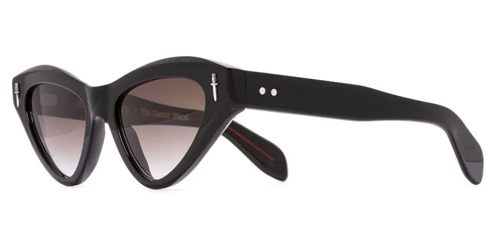 Cutler and Gross Sun x The Great Frog Mini Cat Eye GFSN009 01 Black - As Seen On Sammi Jefcoate
