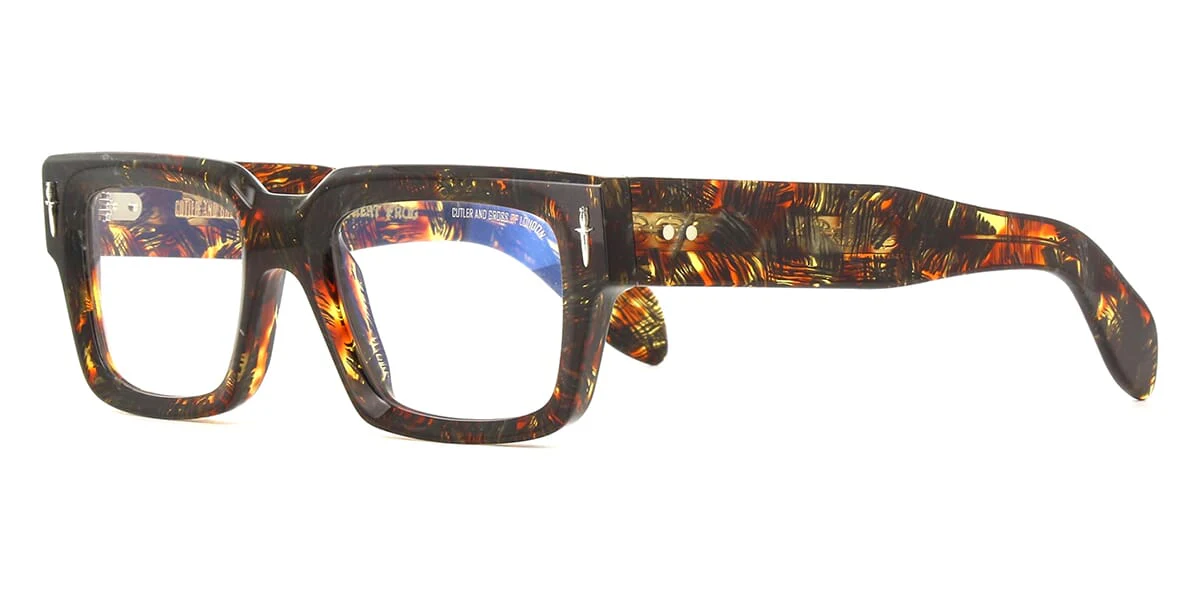 Cutler and Gross X The Great Frog Titan GFOP014 02 Brush Stroke Havana
