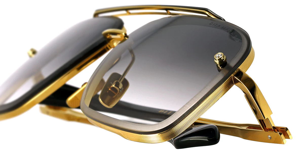 Dita Mach Six - Inovati DTS 121 01 with Real White Diamonds - As Seen On Belle Hassan - Image 3