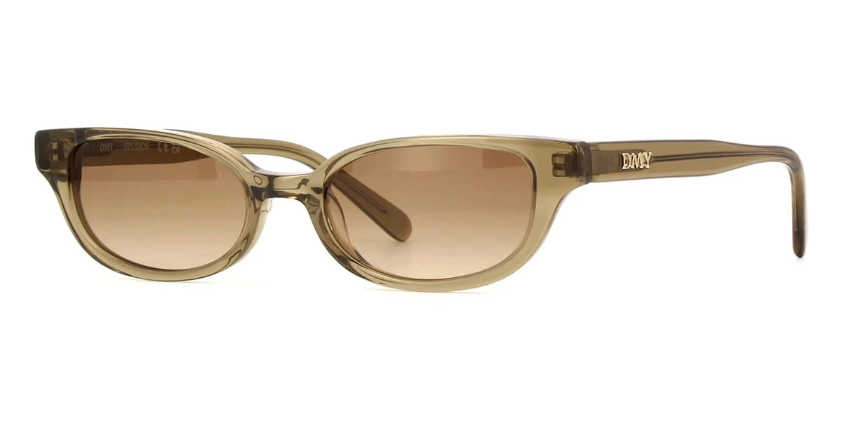 DMY Studios Romi DMYSUN11TO Transparent Olive - As Seen On Gigi Hadid & Olivia Jade