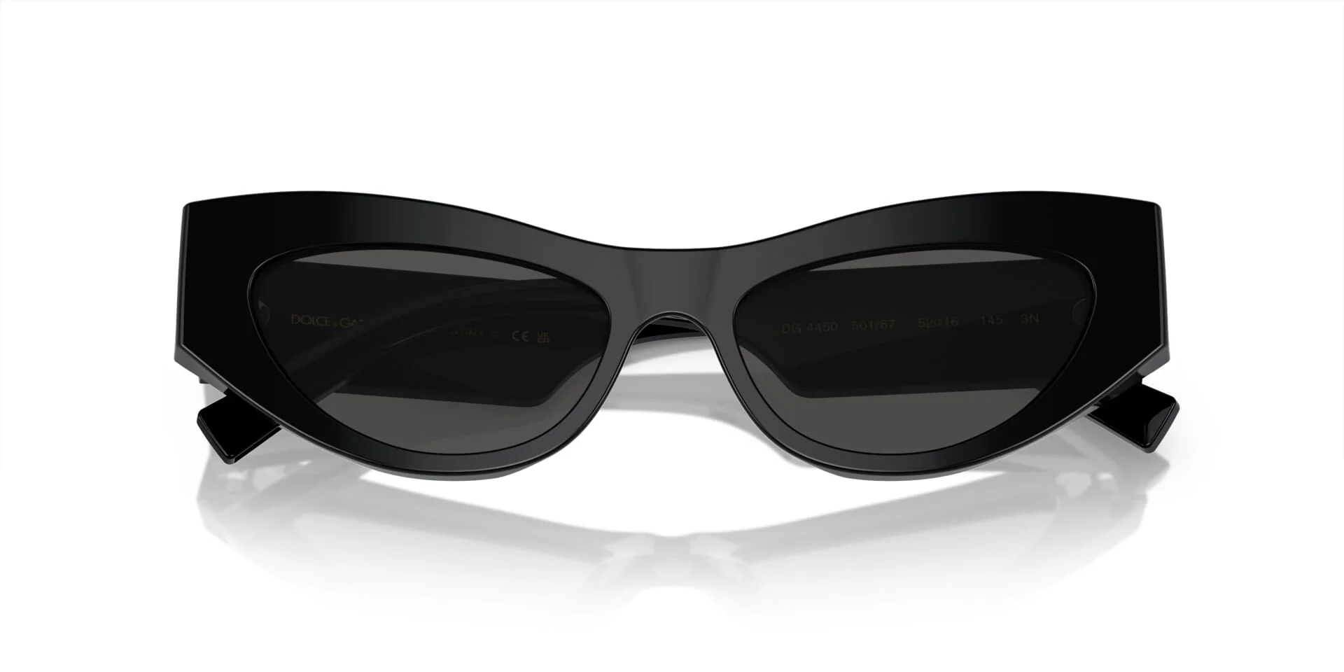Dolce&Gabbana DG4450 501/87 - As Seen On Jenna Ortega & Natti Natasha - Image 4