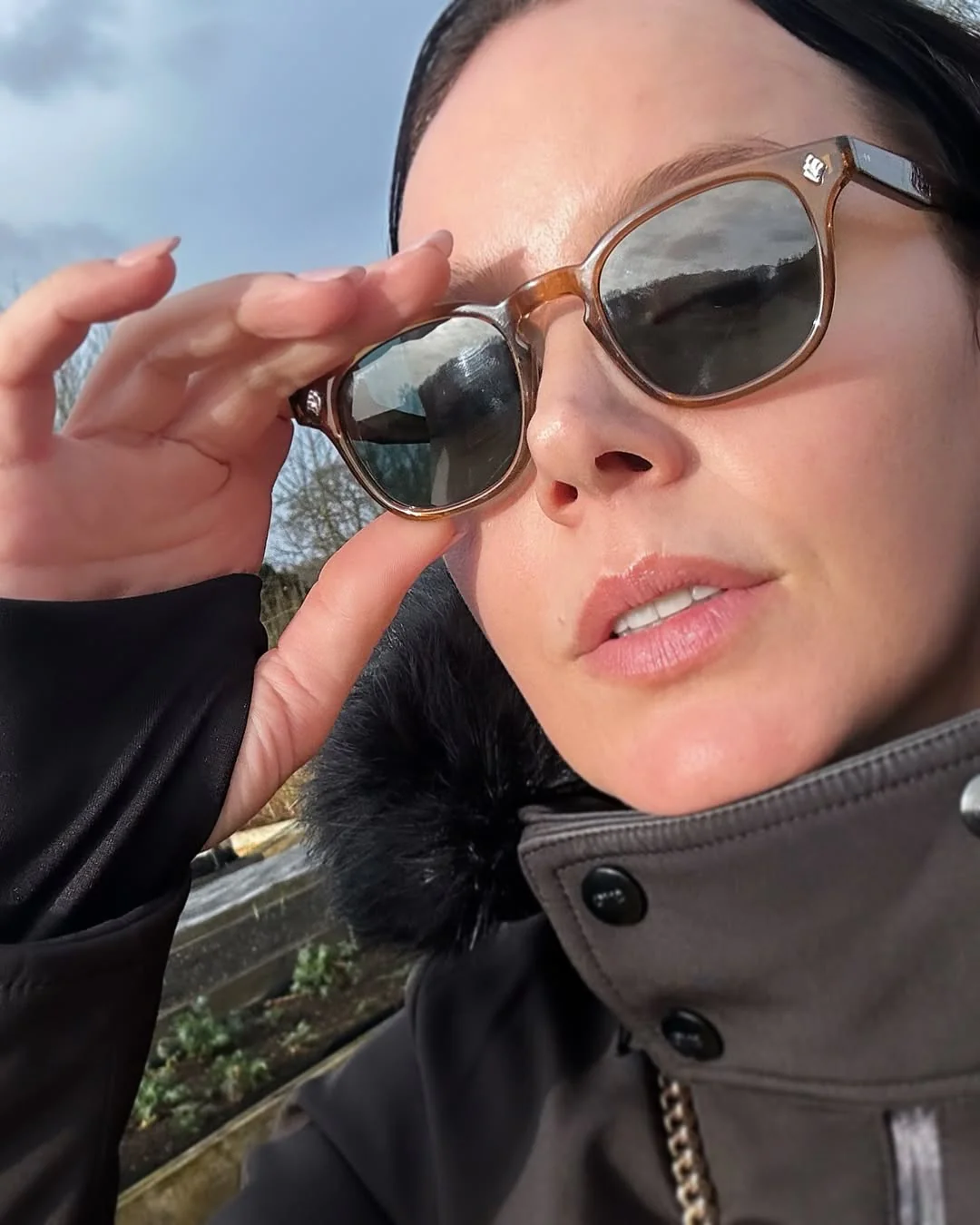 Garrett Leight Ace 2081 C/SFPBS - As Seen On Abbie Cornish & Jake Lacy - Image 3