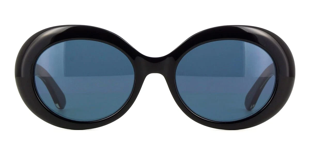Garrett Leight Mr. Leight Portia S ML2053 BK-GM/BLUOPL Limited Edition - As Seen On Pamela Anderson - Image 2