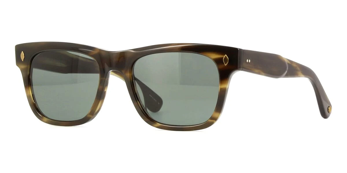 Garrett Leight Troubadour 2097 KOT/G15 - As Seen On Miles Teller