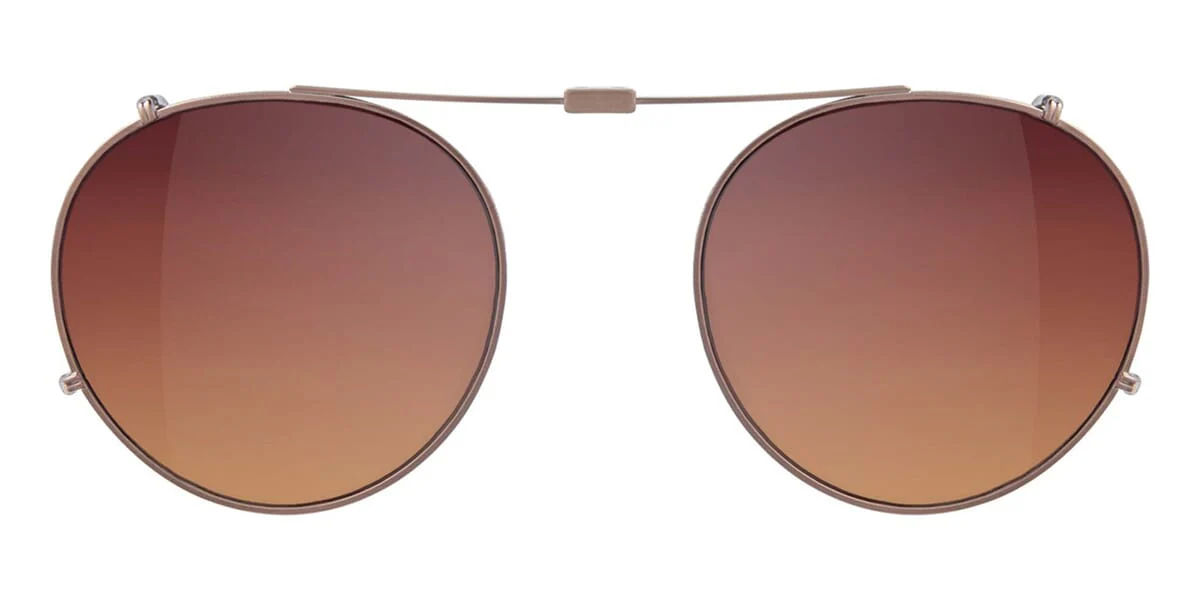 Garrett Leight Wilson Clip 5008 BZ/AMRTG Folding Clip On
