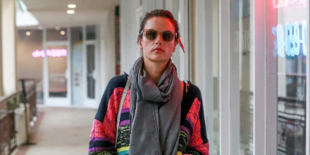 Garrett Leight x Clare V 2053 IVR - As Seen On Alessandra Ambrosio - Image 4