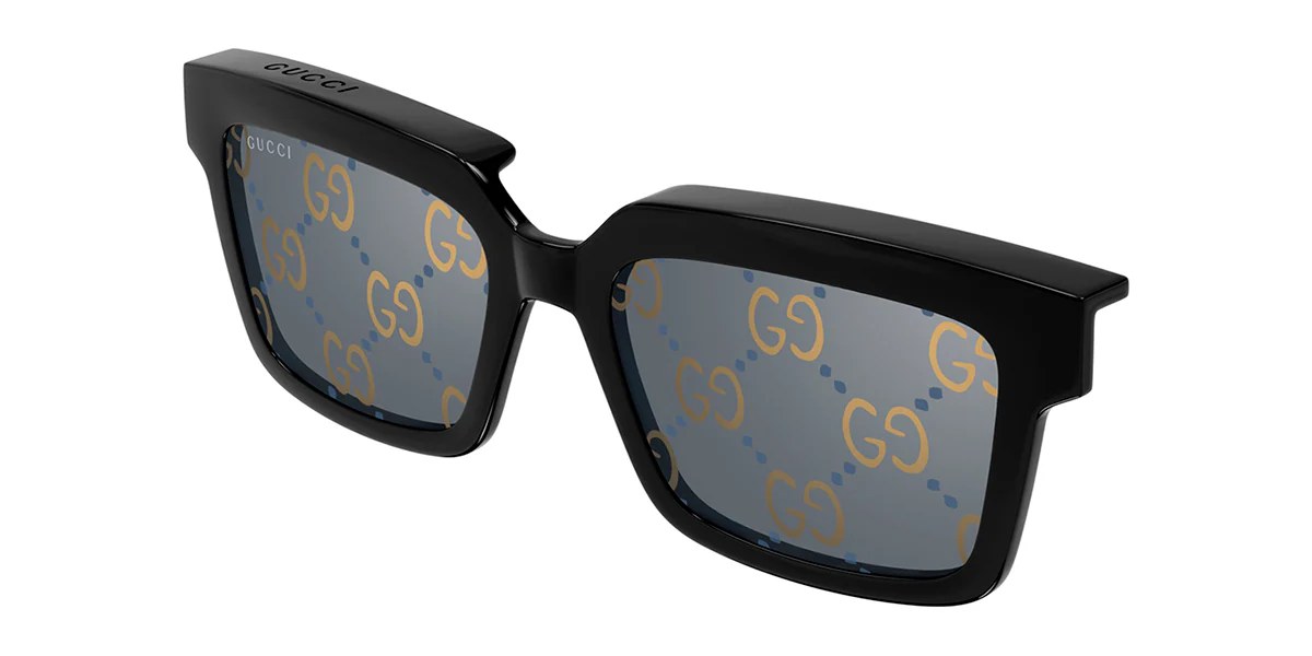 Gucci GG1543S 001 with Magnetic Clip-On - Image 4