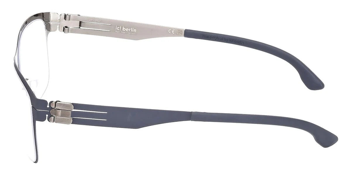 ic! berlin Bert Marine Blue with Shiny Graphite - Image 3