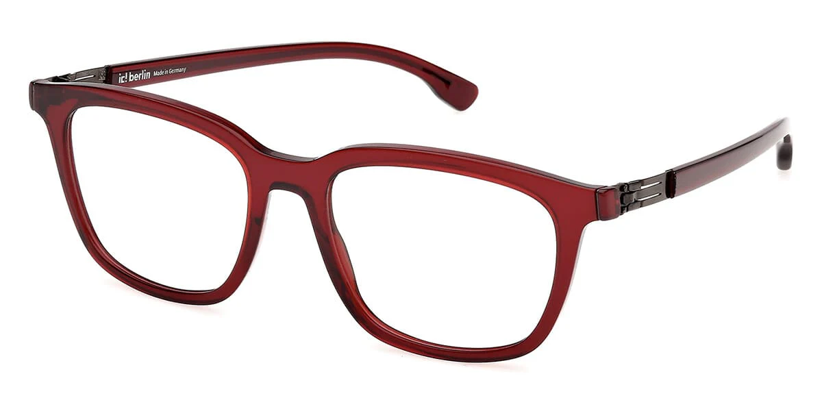 ic! berlin Drew Maroon with Gunmetal