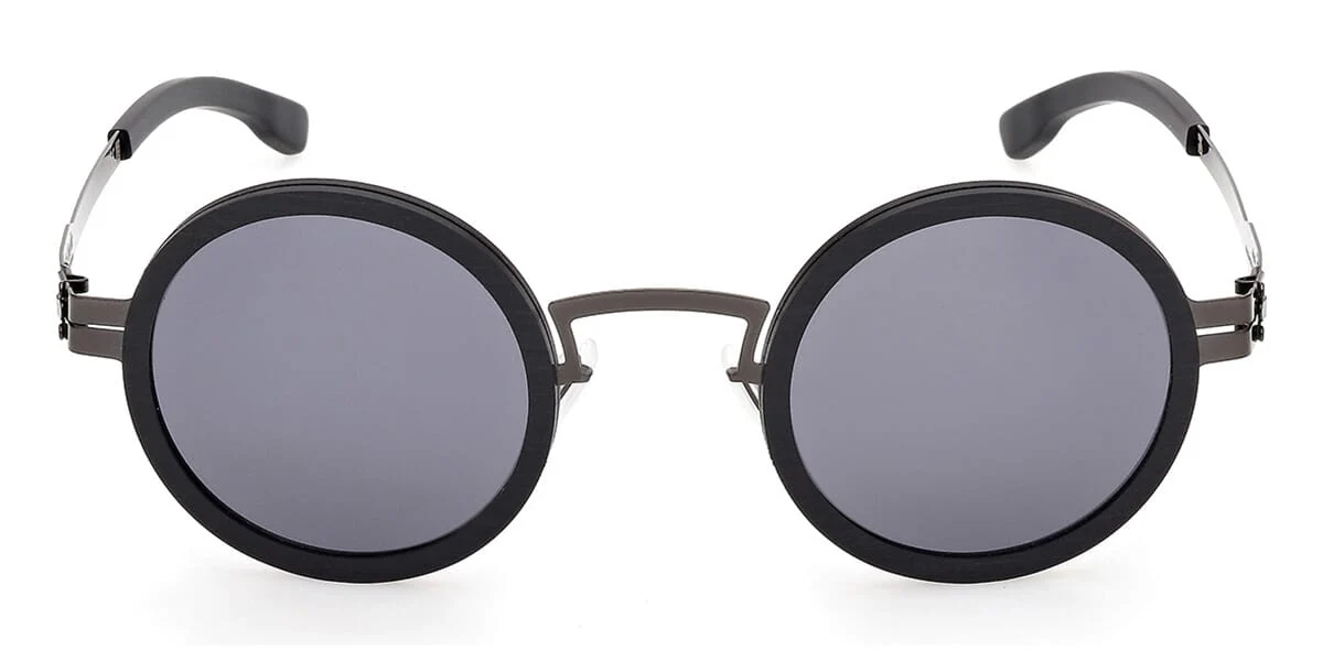 ic! berlin Sun Bent Gunmetal Rough Black - Image 2
