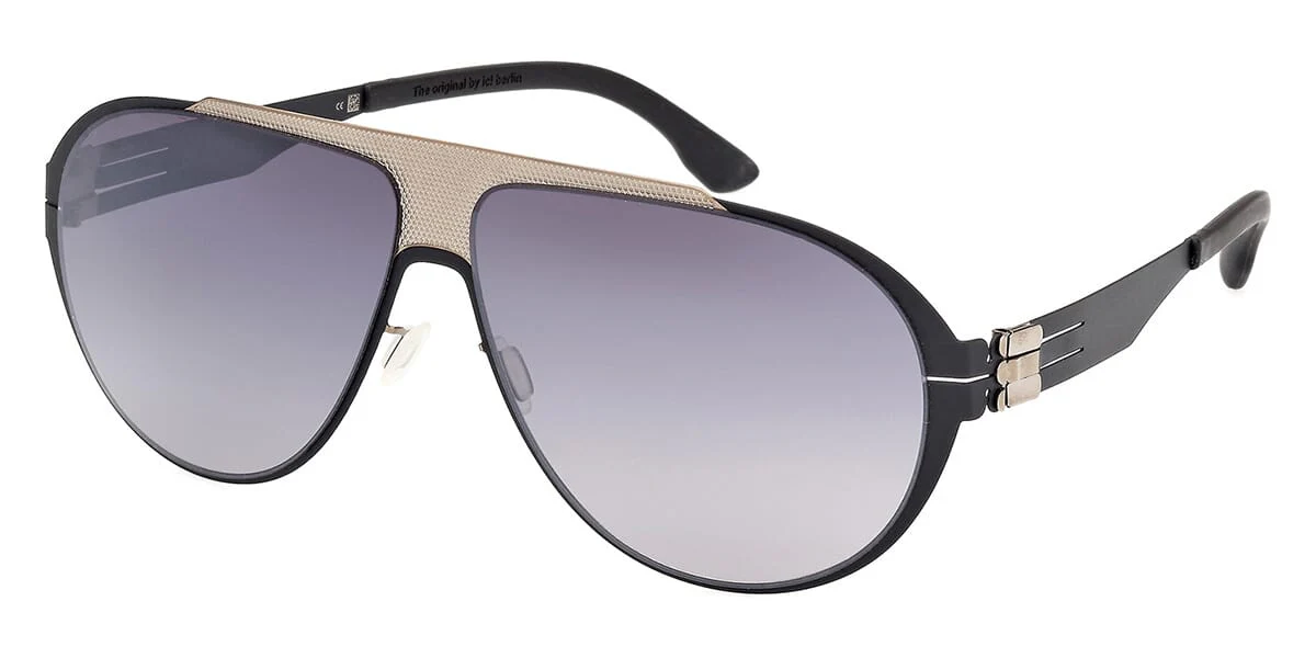 ic! berlin Sun Carson Gunmetal