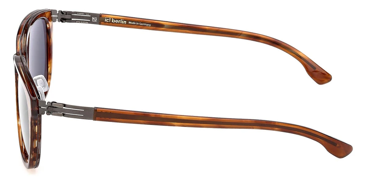 ic! berlin Sun Julien Gunmetal Amber Brown - Image 3
