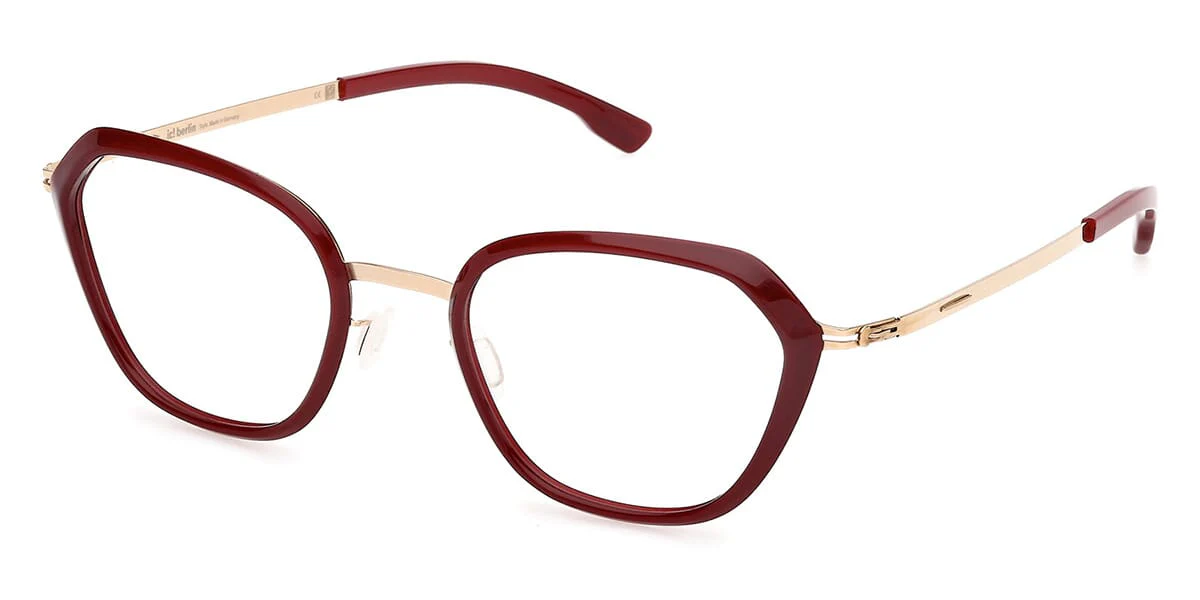 ic! berlin Vayu Burgundy and Rose Gold