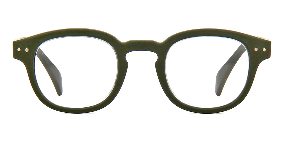 Izipizi C C25 Khaki Green Reading Glasses - As Seen On Isabella Rossellini - Image 2