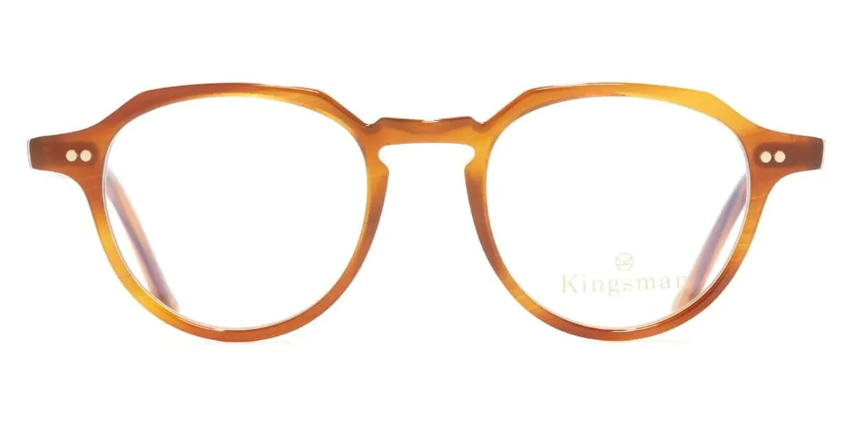 Kingsman x Cutler and Gross 1313 03 Striped Mustard Havana - Image 2