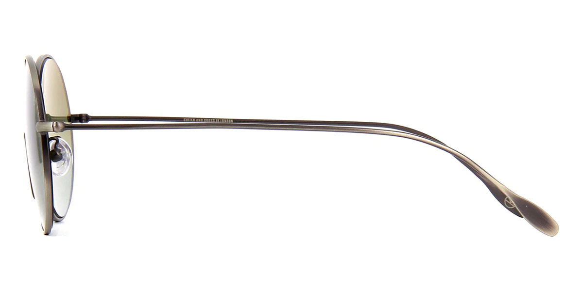 Kingsman x Cutler and Gross Sun 9002 S Brushed Antique Silver - Image 3