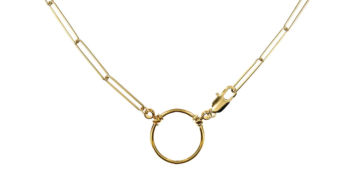 La Loop Leash Collection The Paperclip Chain 887PC Eyewear Holder
