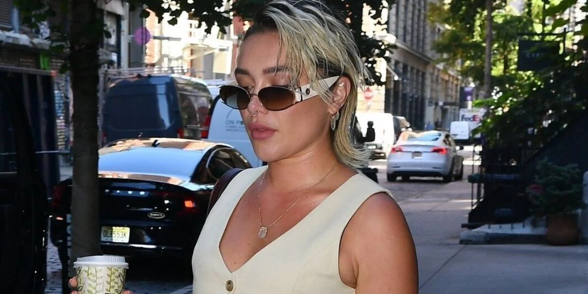 Linda Farrow Shelby LFL1157 C3 Sun - As Seen On Florence Pugh & Leigh-Anne Pinnock - Image 4