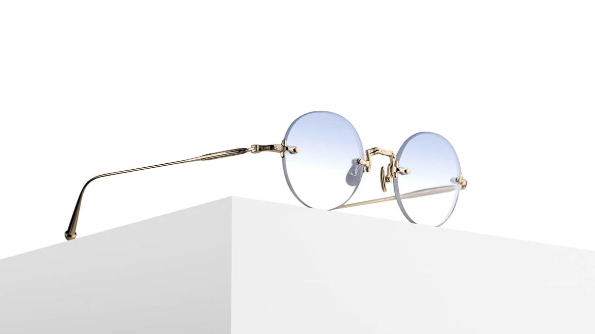 Matsuda Sun M3105-D BG2 with Round Cafe Blue Gradient - Image 3