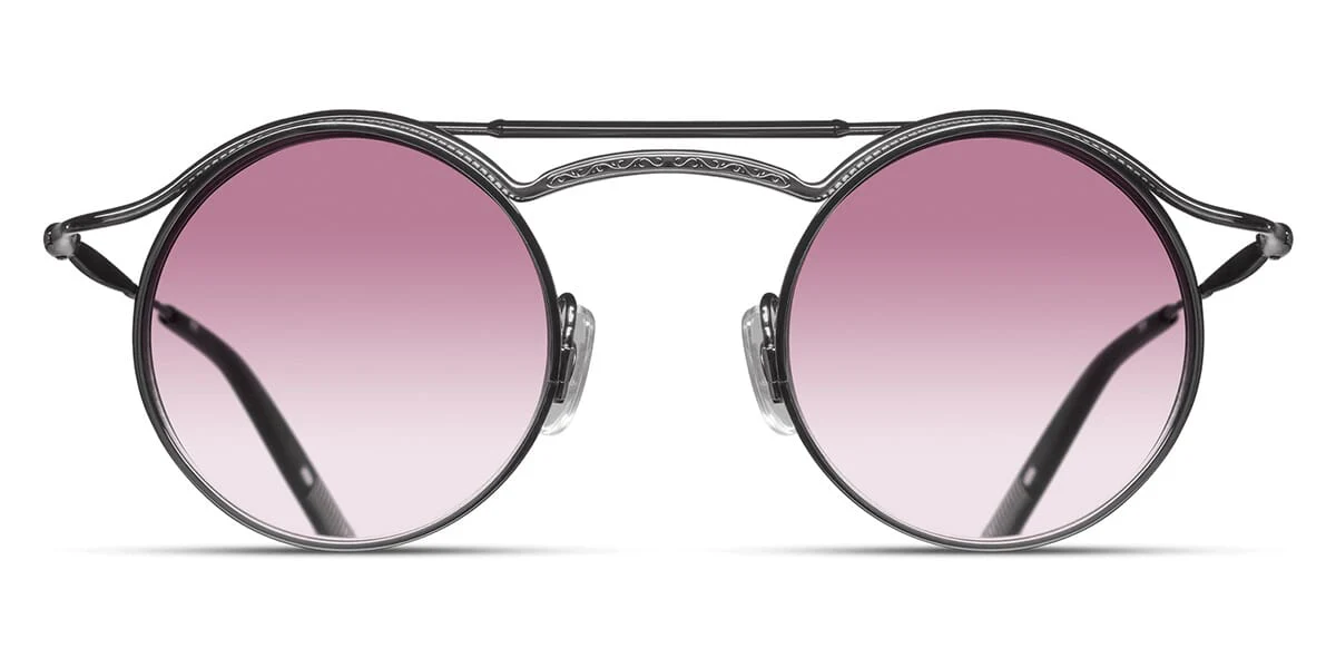 Matsuda Sun 2903H RTM with Ribbed Visors with Pink Gradient