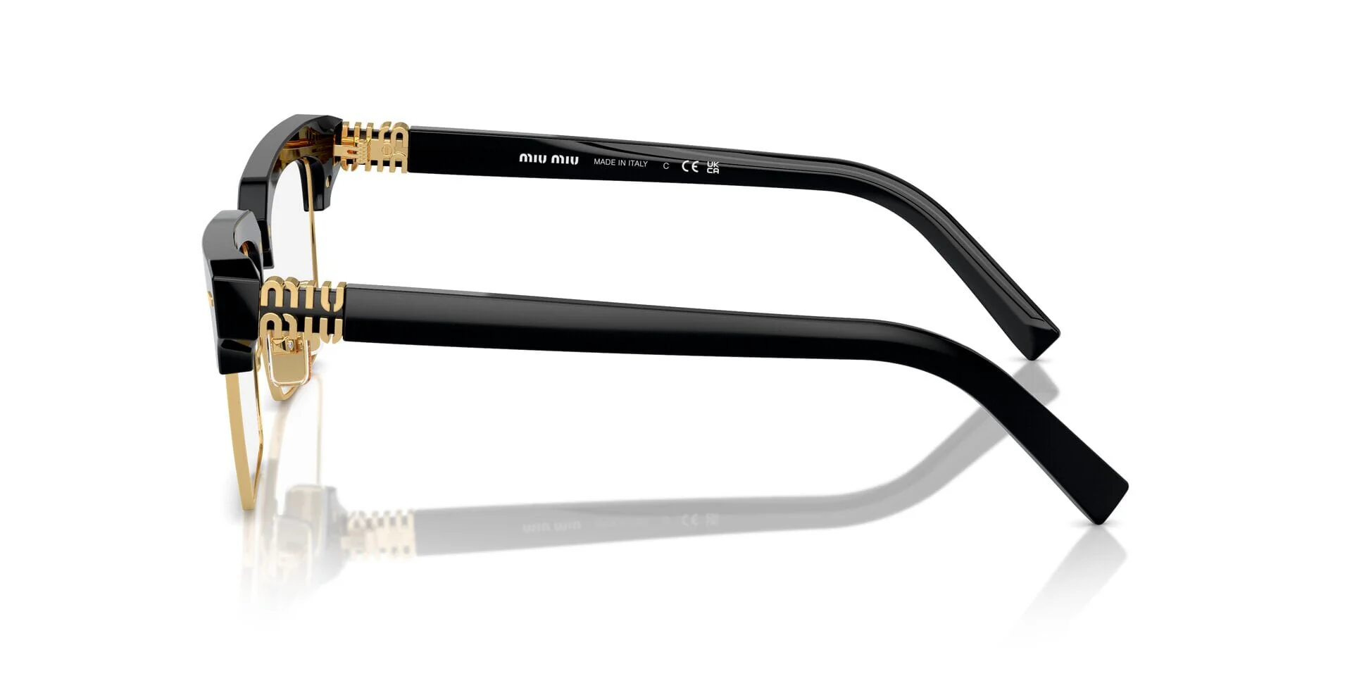 Miu Miu MU 10ZS 1AB08N Blue Control - As Seen On Ellen Pompeo & Jang Won-young - Image 3
