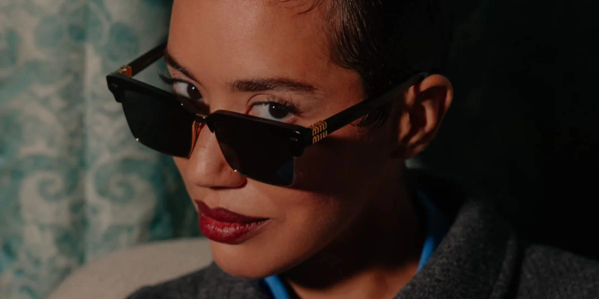 Miu Miu MU 10ZS 1AB5S0 - As Seen On Lorde & Jang Won-young - Image 6