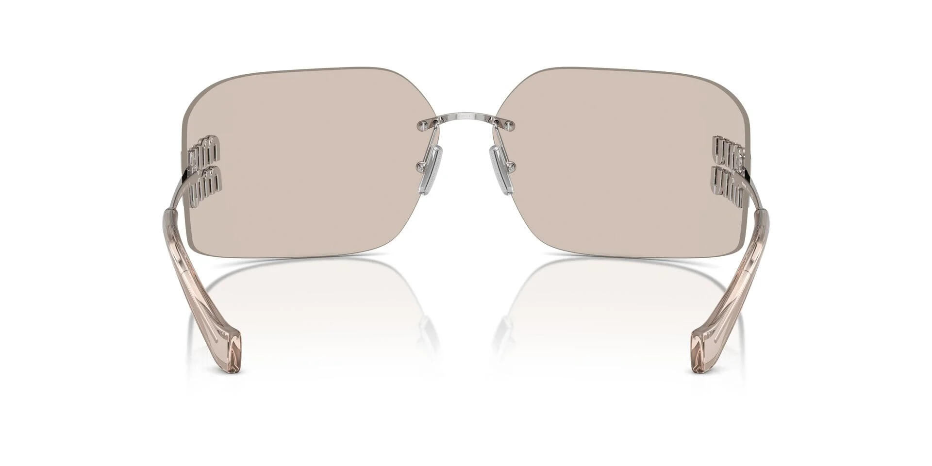 Miu Miu Rimless Runway MU 54YS 1BC10F - As Seen On Becky G & Katherine Langford - Image 11