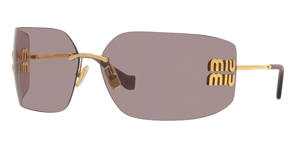 Miu Miu Rimless Runway MU 54YS 5AK06I - As Seen On Georgina Rodriguez & Rita Ora