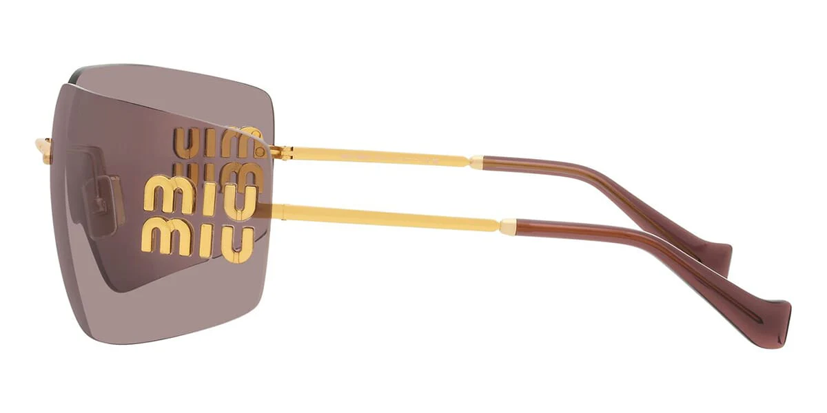 Miu Miu Rimless Runway MU 54YS 5AK06I - As Seen On Georgina Rodriguez & Rita Ora - Image 3