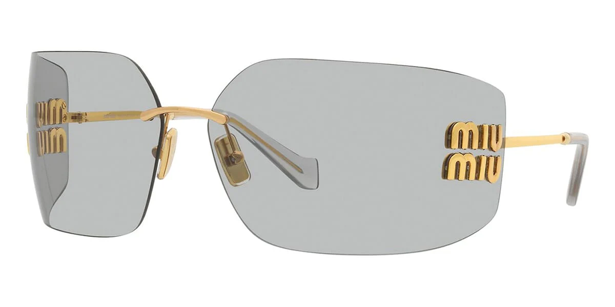 Miu Miu Rimless Runway MU 54YS 5AK30B - As Seen On Peggy Gou