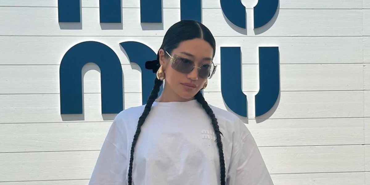 Miu Miu Rimless Runway MU 54YS 5AK30B - As Seen On Peggy Gou - Image 4