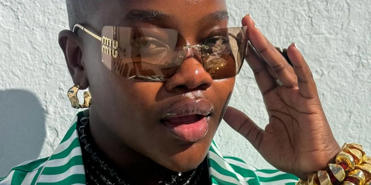 Miu Miu Rimless Runway MU 54YS ZVN20F - As Seen On Whitney Adebayo & Belle Hassan - Image 7