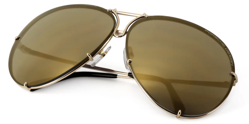 Porsche Design 8478 'Gold Edit' Three Lens Set Edition - As Seen On Larry Bird - Image 9