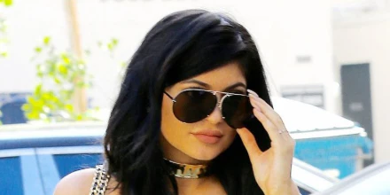 Porsche Design 8478 P White Frame - Dk Grey + Silver Lenses - As Seen On Kylie Jenner & Khloe Kardashian - Image 4