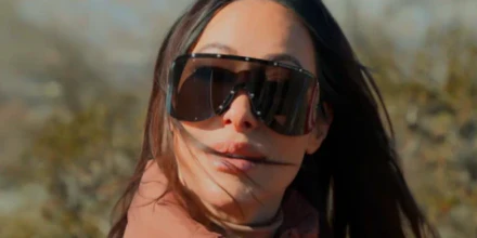 Porsche Design 8479 B S2 Large Silver Wraparound Frame - As Seen On Lady Gaga & Angie Katsanevas - Image 5