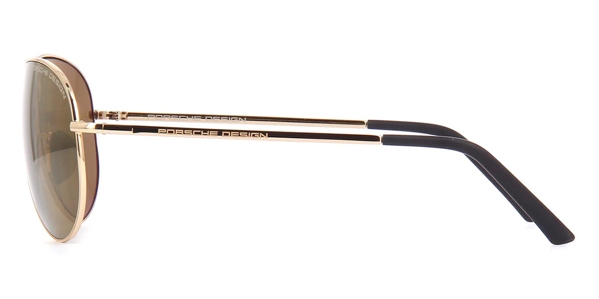 Porsche Design 8508 E Light Gold Aviators - Image 3