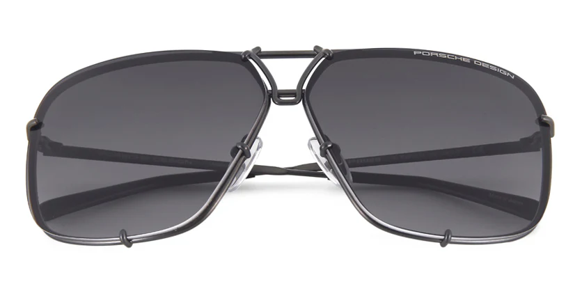 Porsche Design 8928 A Gunmetal Frame With Green VisionDrive Polarised XTR Lenses - Image 7