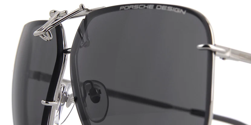 Porsche Design 8928 C Palladium Frame With Blue Interchangeable Lenses - As Seen On LL Cool J - Image 7