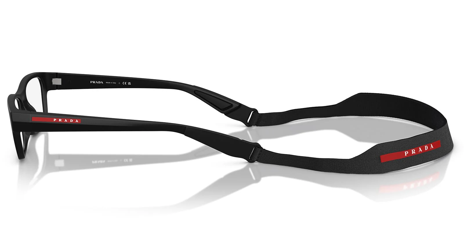 Prada Linea Rossa VPS 03R 1BO1O1 with Detachable Strap - Image 3