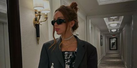 Prada PR 17WS 1AB5S0 Symbole Sunglasses - As Seen On Lamine Yamal & Travis Barker - Image 11