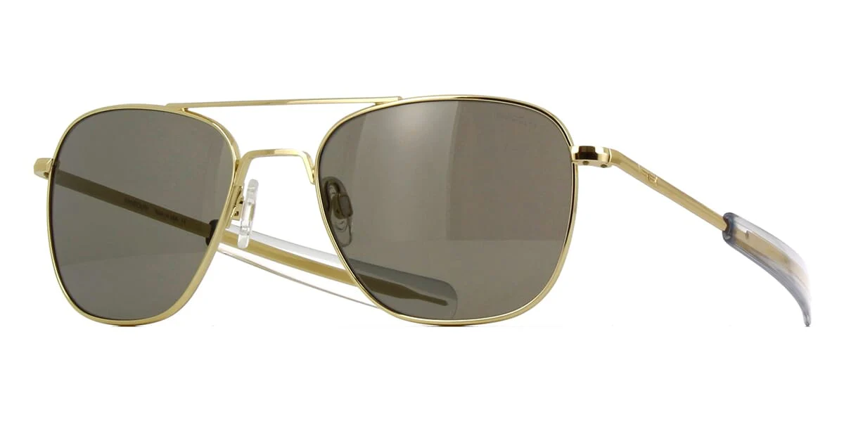 Randolph Aviator 23K Gold AF055 - As Seen On Morgan Freeman & Sam Jaeger