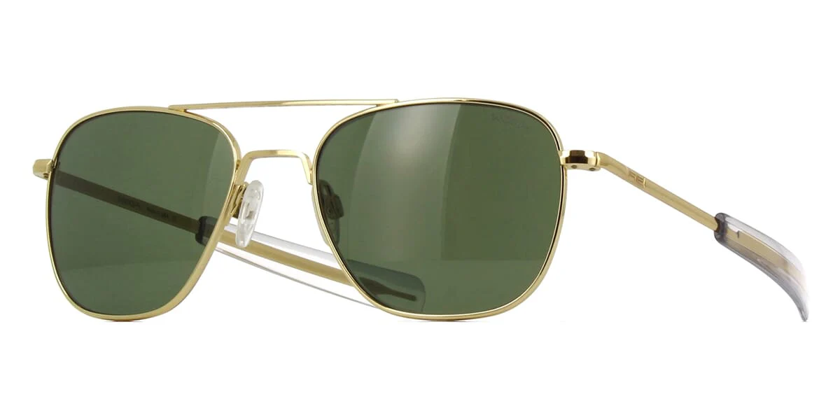 Randolph Aviator 23K Gold AF056 - As Seen On Robert Redford & Dennis Quaid