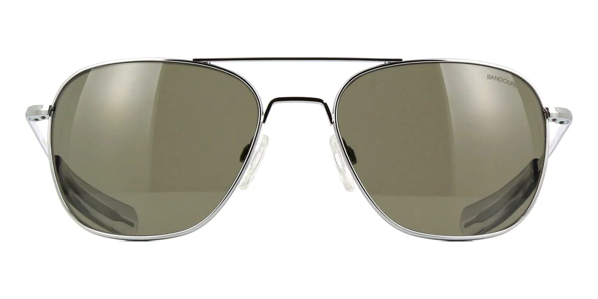 Randolph Aviator Bright Chrome AF125 - As Seen On Tom Cruise - Image 2