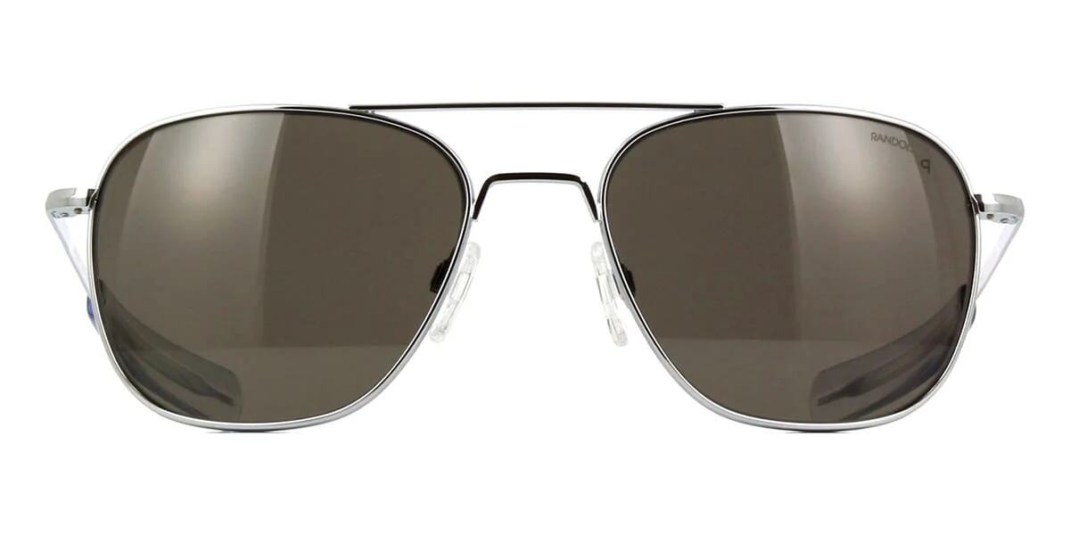 Randolph Aviator Bright Chrome AF128 Polarised - Image 2