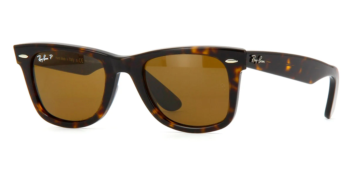 Ray-Ban Wayfarer 2140 902/57 Polarised - As Seen On Jake Gyllenhaal & Elizabeth Banks