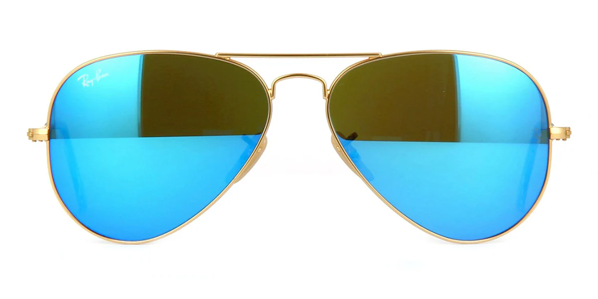 Ray-Ban Aviator 3025 112/17 Blue Flash Mirror - As Seen On Britney Spears & Candice Swanepoel - Image 2