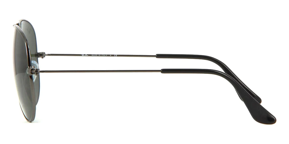 Ray-Ban Aviator RB 3025 W0879 Gunmetal/Green - As Seen On Ian Somerhalder & Matt LeBlanc - Image 3