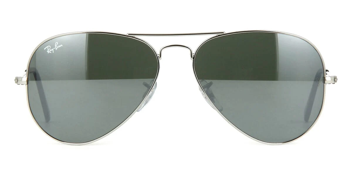 Ray-Ban Aviator Silver Mirror RB 3025 W3277 - As Seen On Lance Armstrong & Lenny Kravitz - Image 2